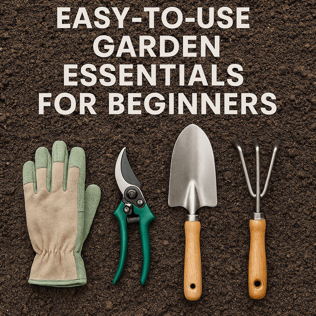 Easy-to-Use Garden Essentials for Beginners