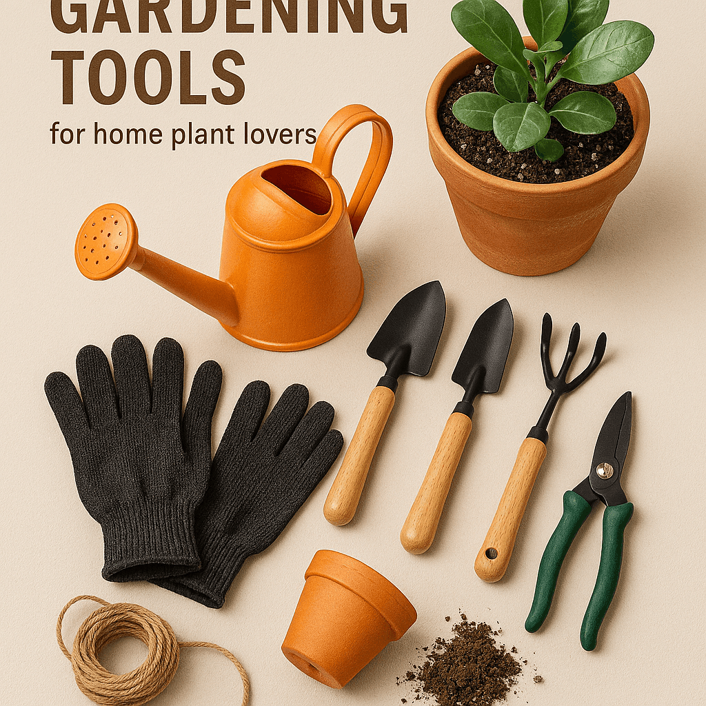 Everyday Gardening Tools for Home Plant Lovers