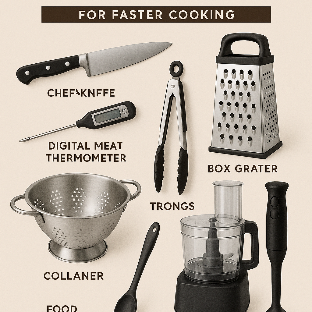 Everyday Kitchen Tools for Faster Cooking