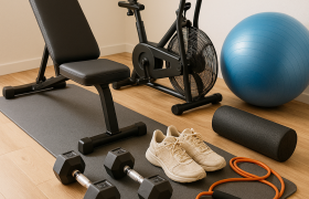Fitness Equipment for Comfortable Home Exercise