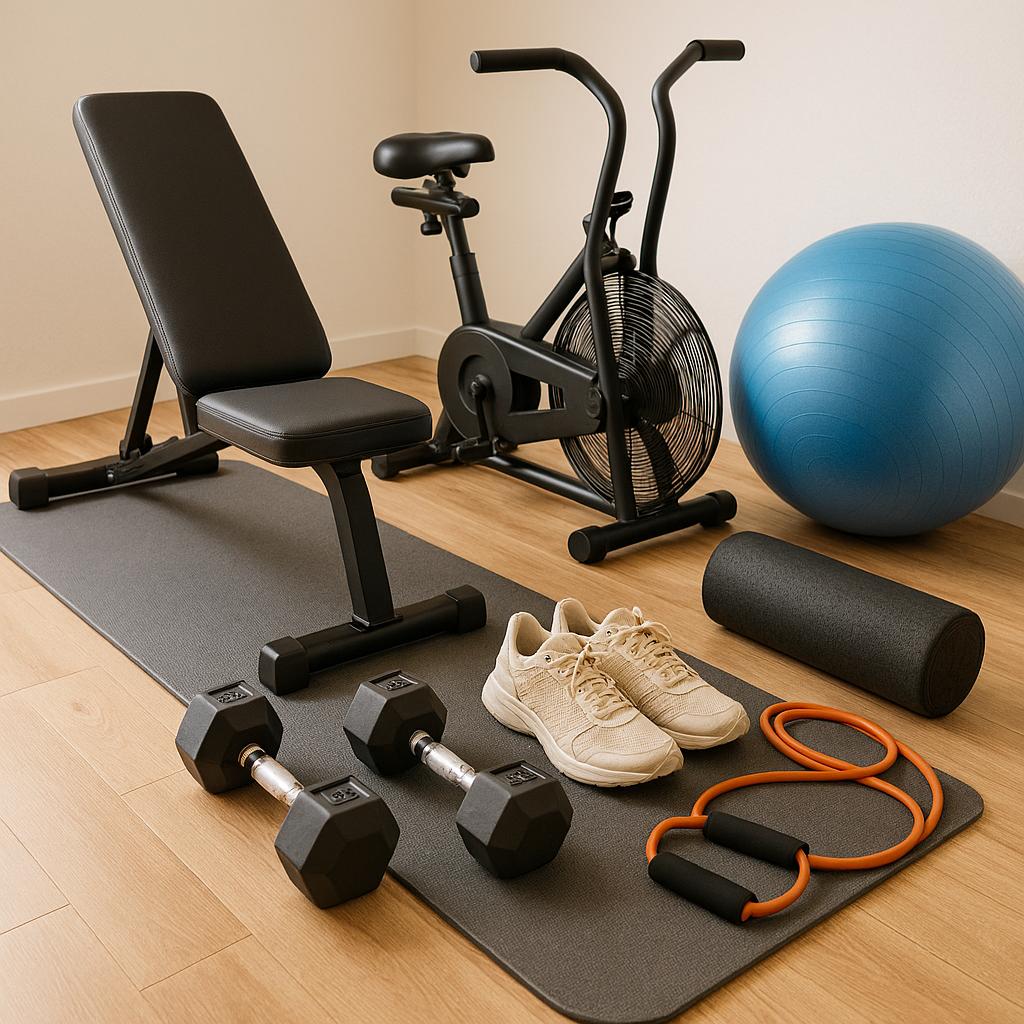 Fitness Equipment for Comfortable Home Exercise