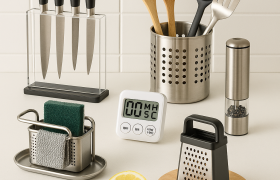 Functional Accessories for Daily Kitchen Work