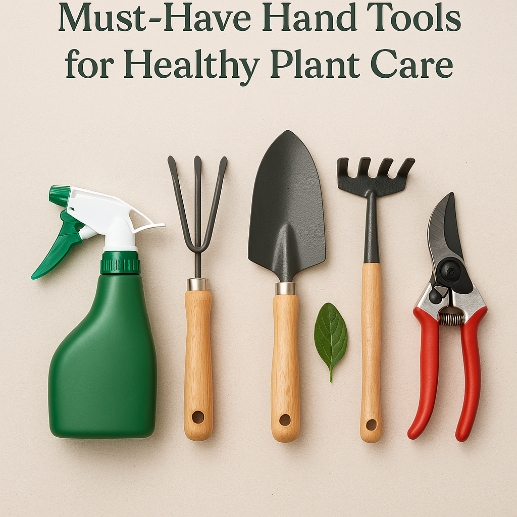Must-Have Hand Tools for Healthy Plant Care