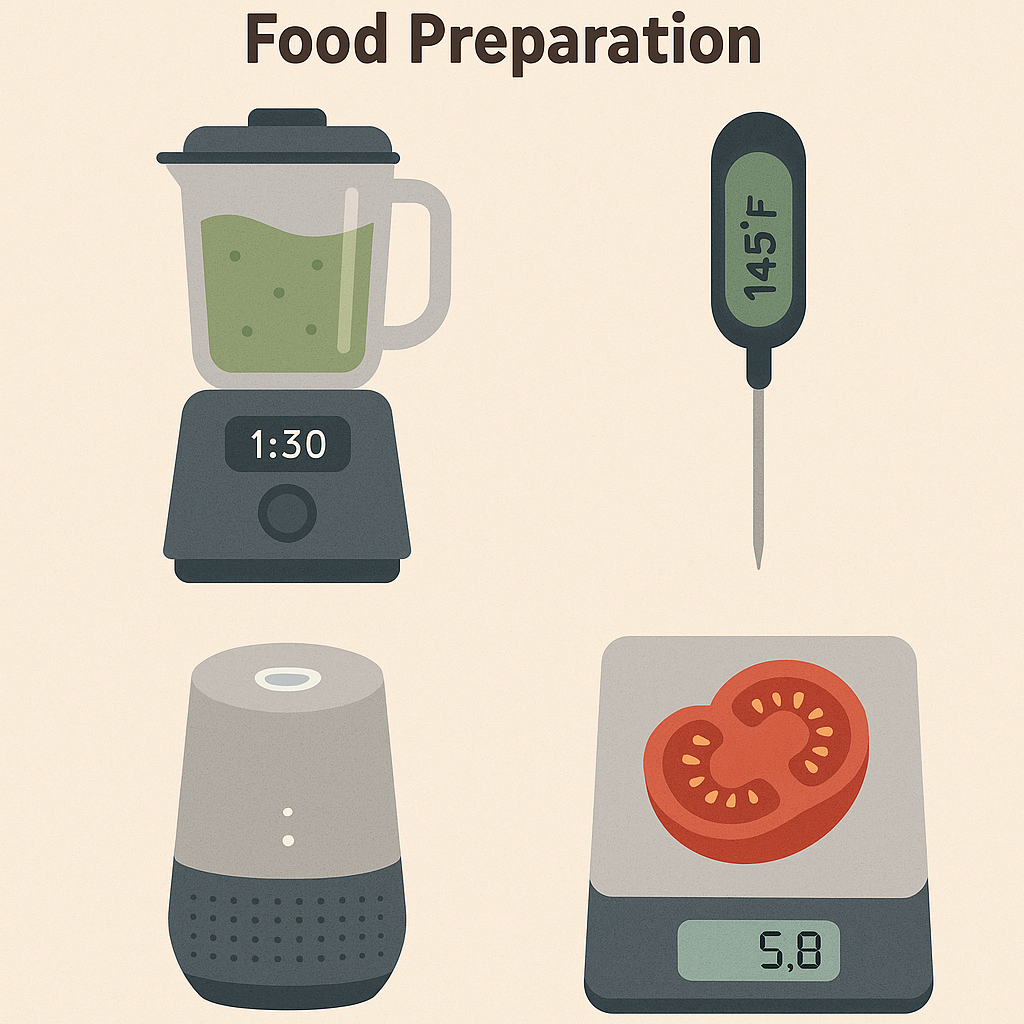 Smart Tools That Help in Everyday Food Preparation